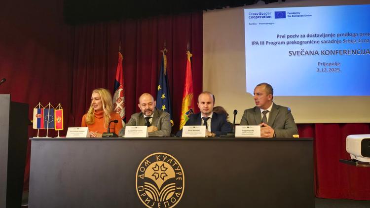 Представљен Први позив за подношење предлога пројеката – Програм прекограничне сарадње Србија–Црна Гора 2021–2027