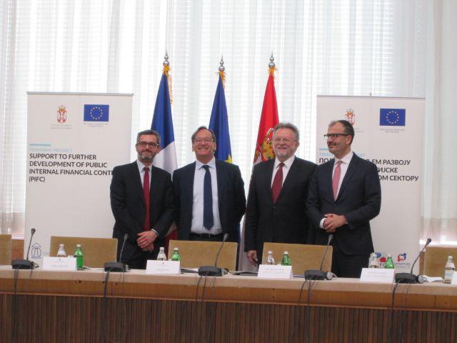 ЕУ твининг пројекат “Подршка даљем развоју интерне финансијске контроле у јавном сектору (ПИФЦ)”