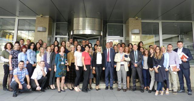 Ambassador Michael Davenport visited Department for Contracting and Financing of EU Funded Programmes