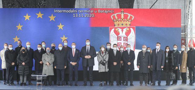 Svečano obeležen početak radova na intermodalnom terminalu u Batajnici