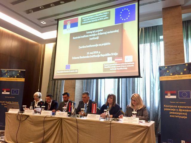Closing conference of the project “Audit Quality Control in the State Audit Institution”