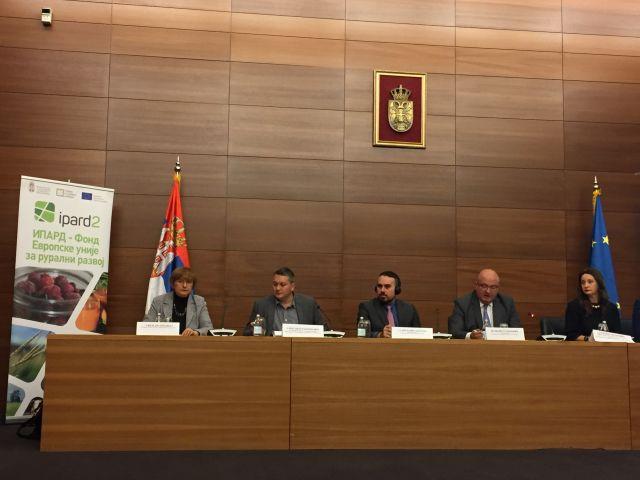 Представљени досадашњи резултати пројекта ”Подршка коришћењу ИПАРД фондова”